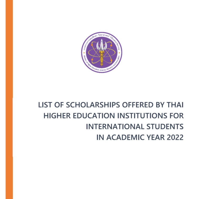 Thailand Scholarships Year 2022