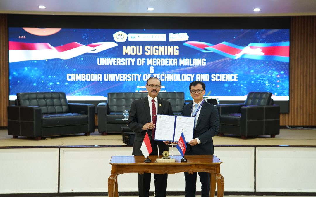 Memorandum of Understanding Signing, Universitas Merdeka Malang and Cambodia University of Technology and Science, August 3, 2023