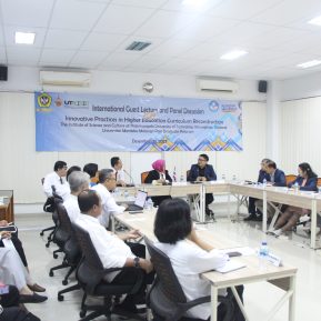 International Guest Lecture and Panel Discussion The Institute of Science and Culture at Rajamangala University of Technology Khrungthep, Thailand